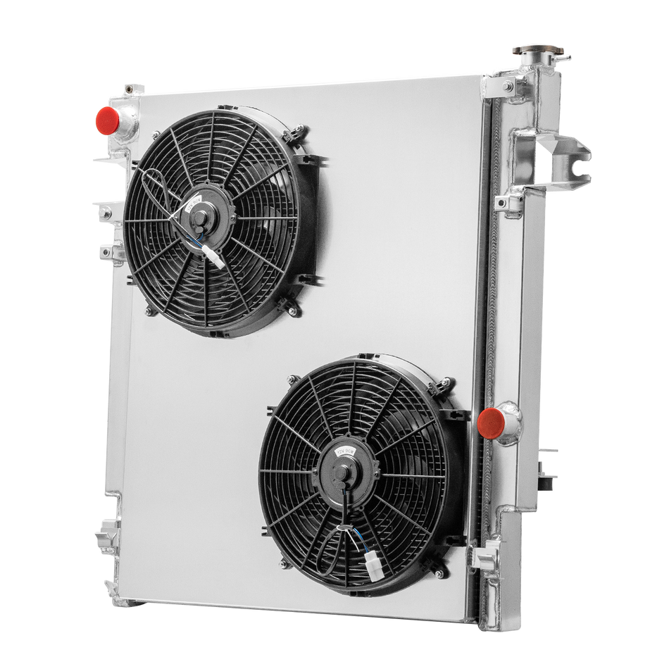 ASI Performance 3-Row Radiator Shroud+Fan fit 2010-12 Dodge Ram 2500/3500/4500/5500 6.7L L6 US