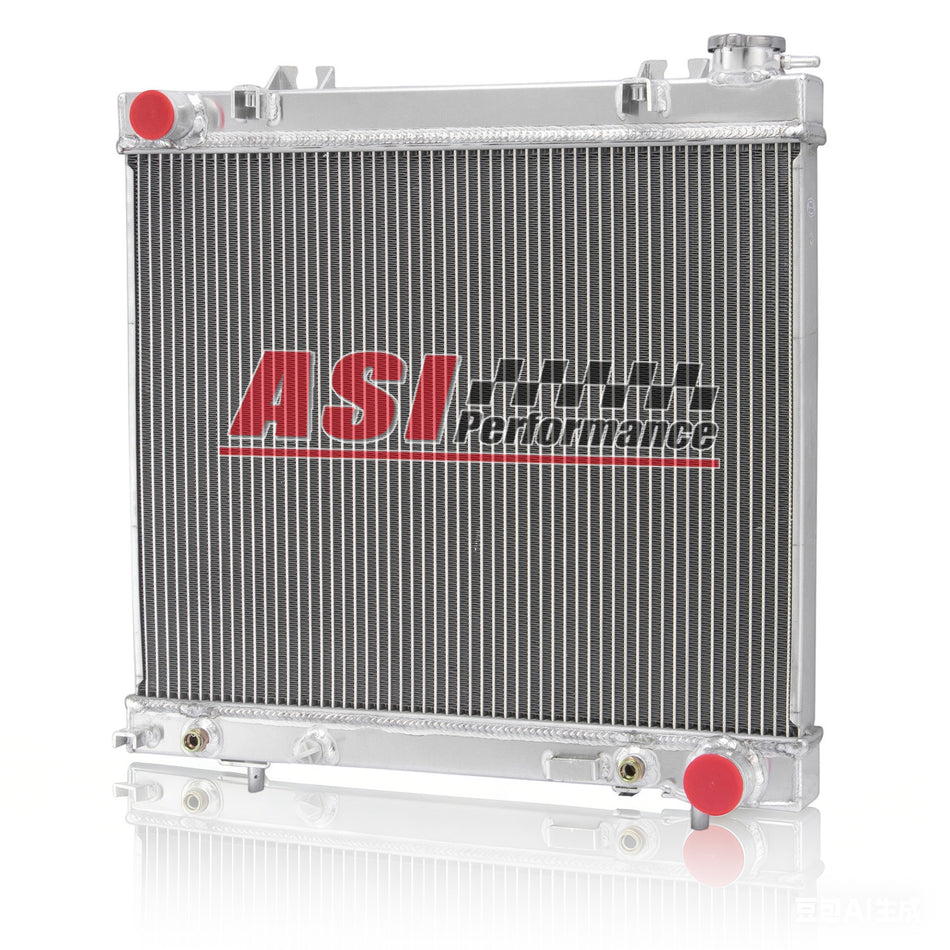 ASI Performance Aluminum 3 Row Aluminum Radiator for 05-2012 09 Dodge Dakota/ Mitsubishi Raider 3.7L 4.7L