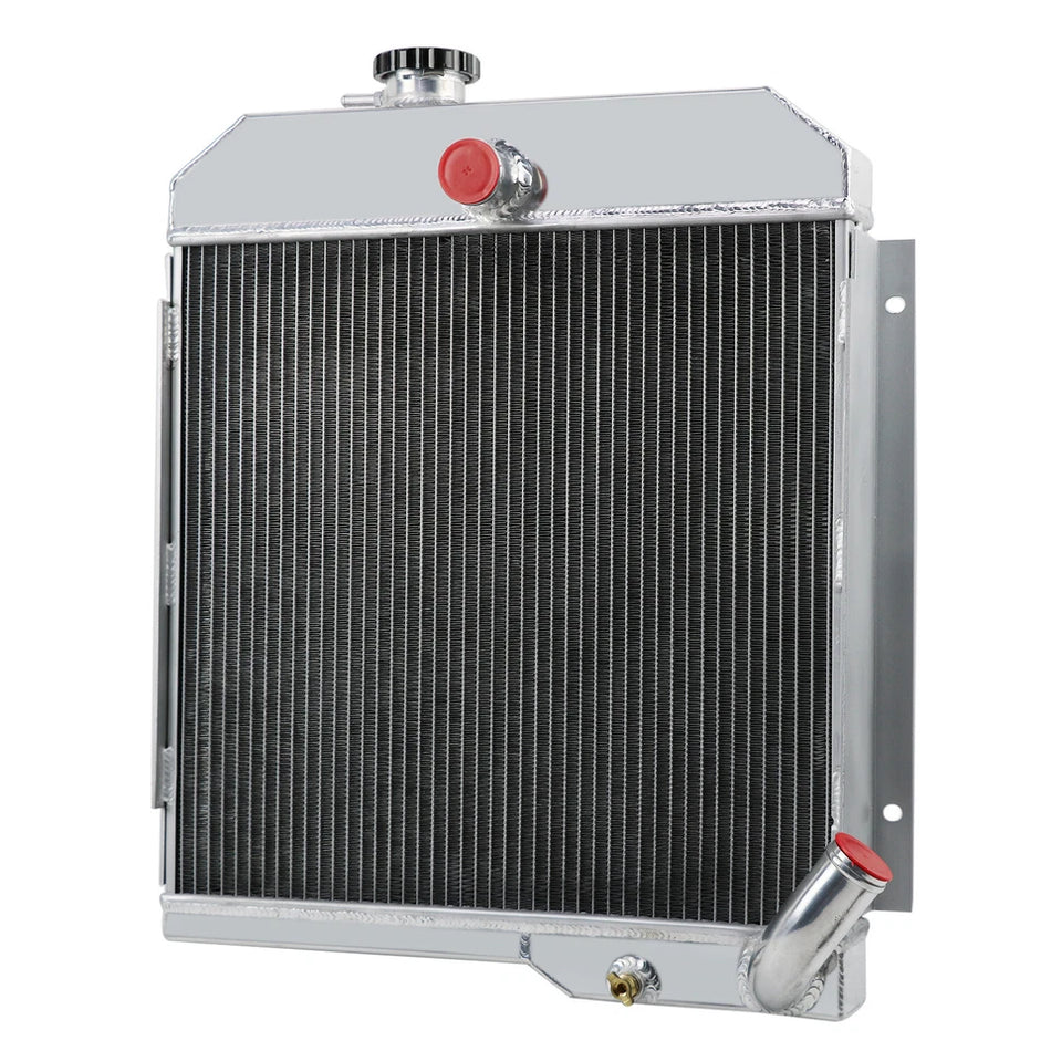 ASI Performance 3 Rows Aluminum Radiator For 1965-1968 JEEP CJ5 CJ6 DJ5 DJ6 w/Buick 225 V6