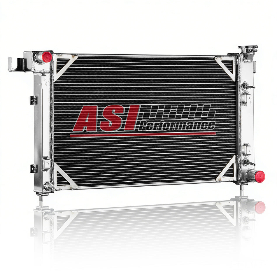 ASI Performance 3 Row Aluminum Radiator For 1994-2002 Dodge Ram 1500 2500 3500 3.9L 5.2L 5.9L V8
