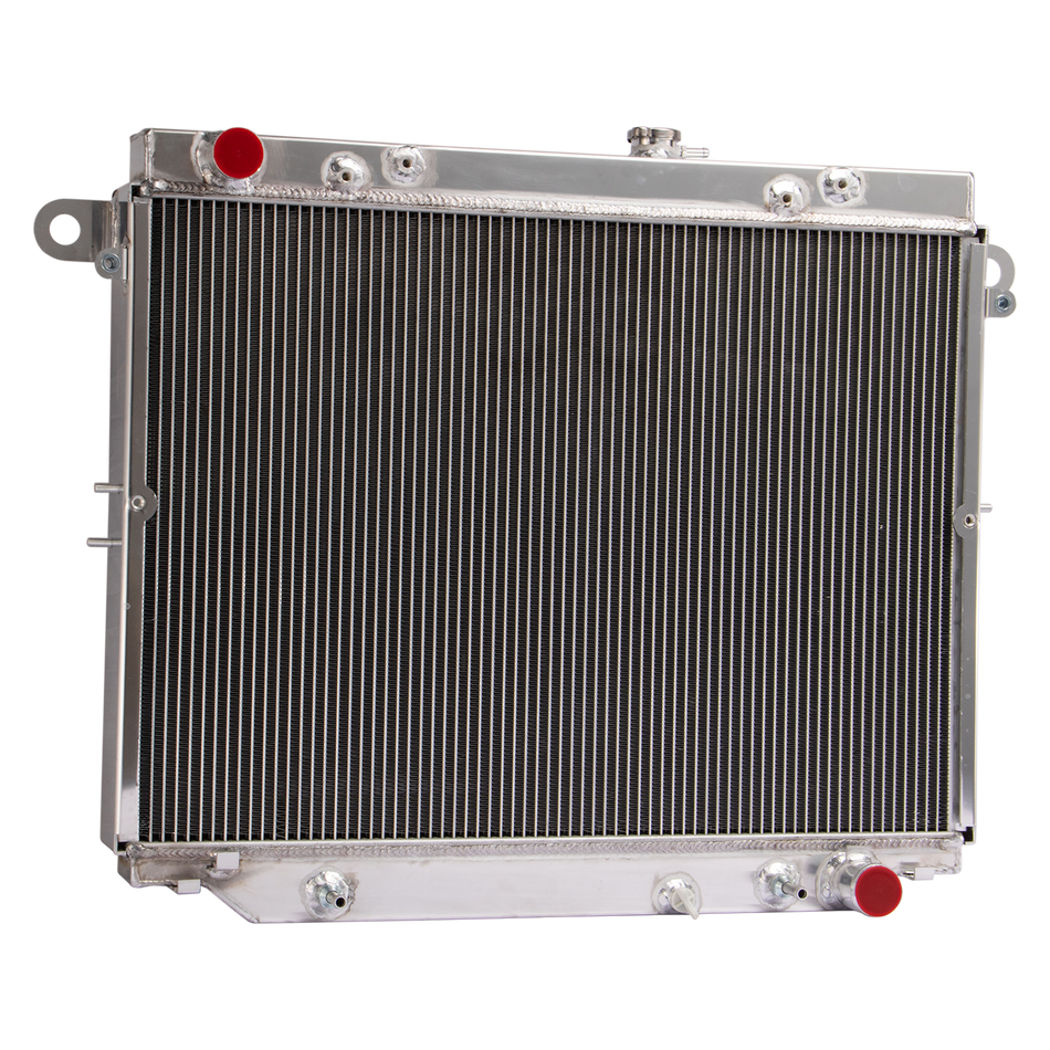 ASI Performance 4Row Aluminum Radiator FIT 98-07 Toyota Land Cruiser Lexus LX470/UZJ100 4.7L V8.