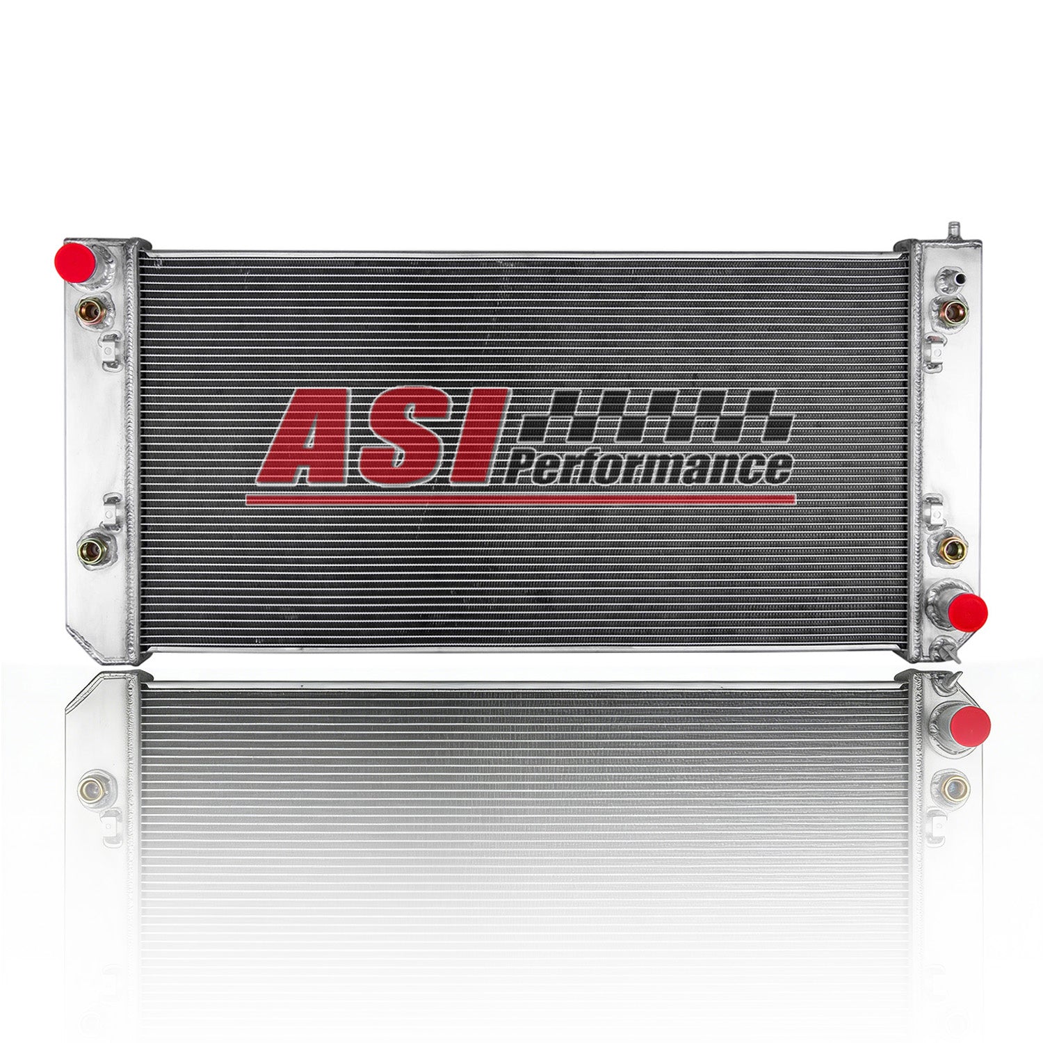 C5500 Radiator Support Mount ASI Performance 3 Row Radiator For 2003-2009 Chevy C4500 Kodiak GMC ...