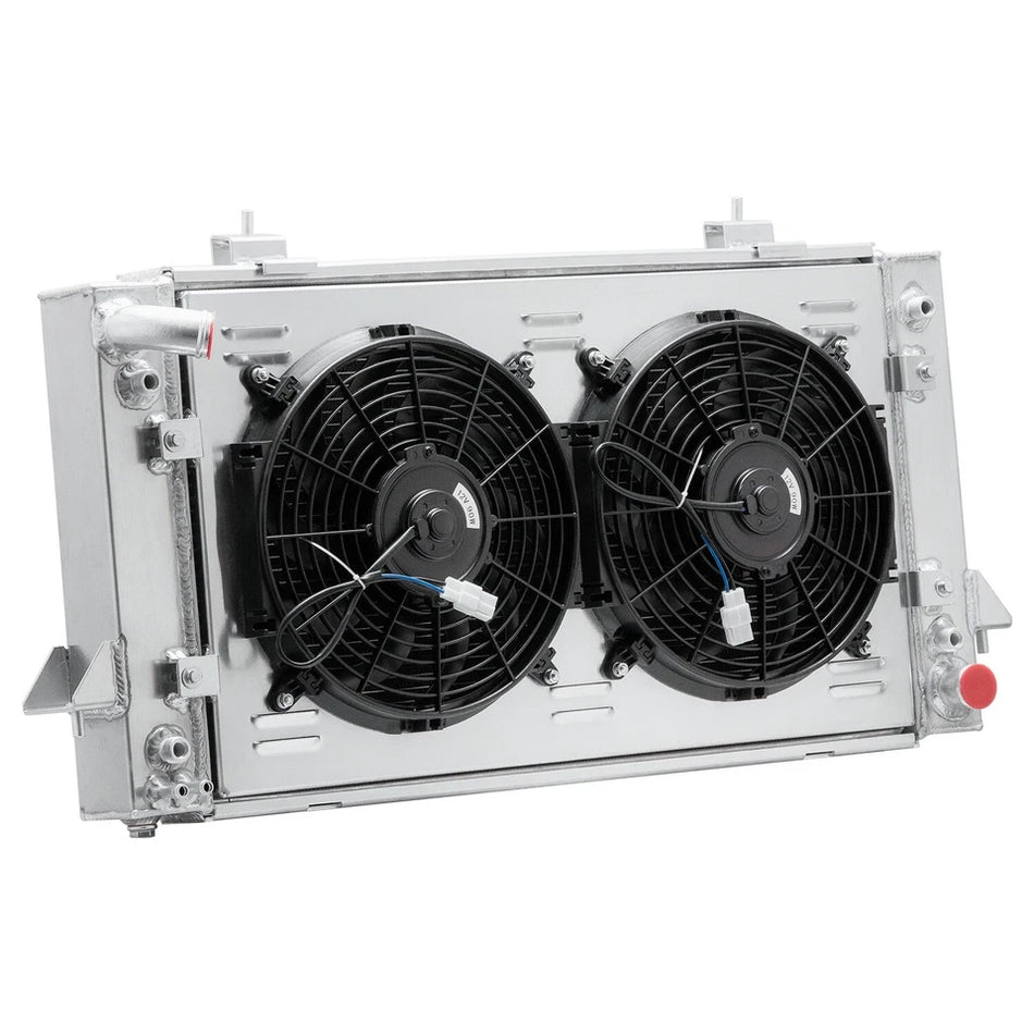 ASI Performance 4 Rows Radiator Shroud Fan For 1987-98 Land Range Rover Discovery 3.9 4.0L 4.6L