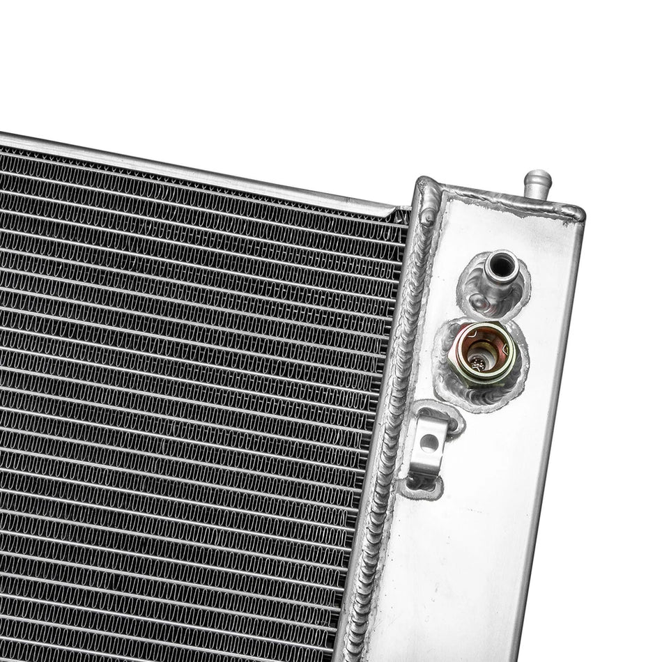 ASI Performance 4 Row Aluminum Radiator For 2003-2007 05 Chevy GMC Kodiak Topkick 7.2L 7.8L 8.1L