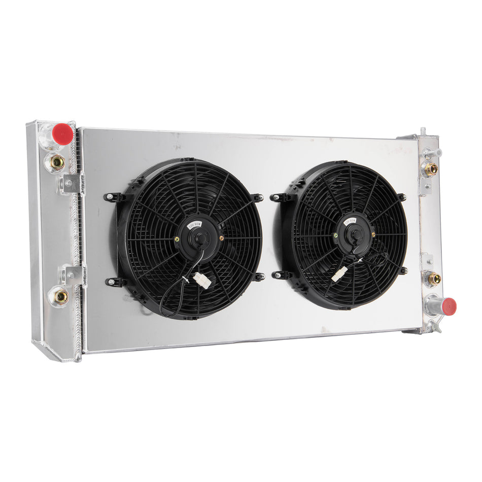 ASI Performance 4 Row Radiator Shroud Fan For 03-09 Chevy Kodiak GMC C4500 5500 Topkick 6.6/8.1L