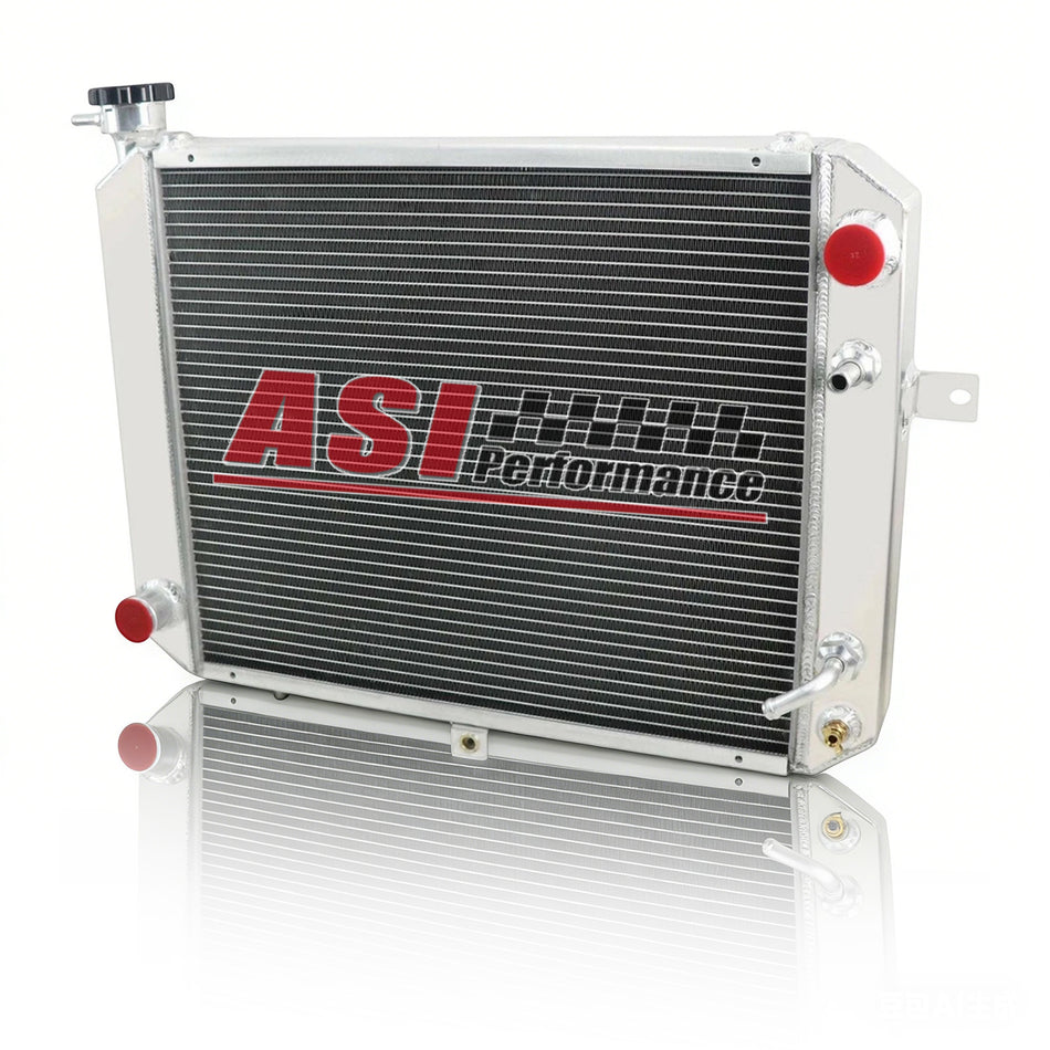 ASI Performance 4 Row Aluminum Radiator For Komatsu Allis Kalmar Forklift 3EB04A5111T 3EB04A5111