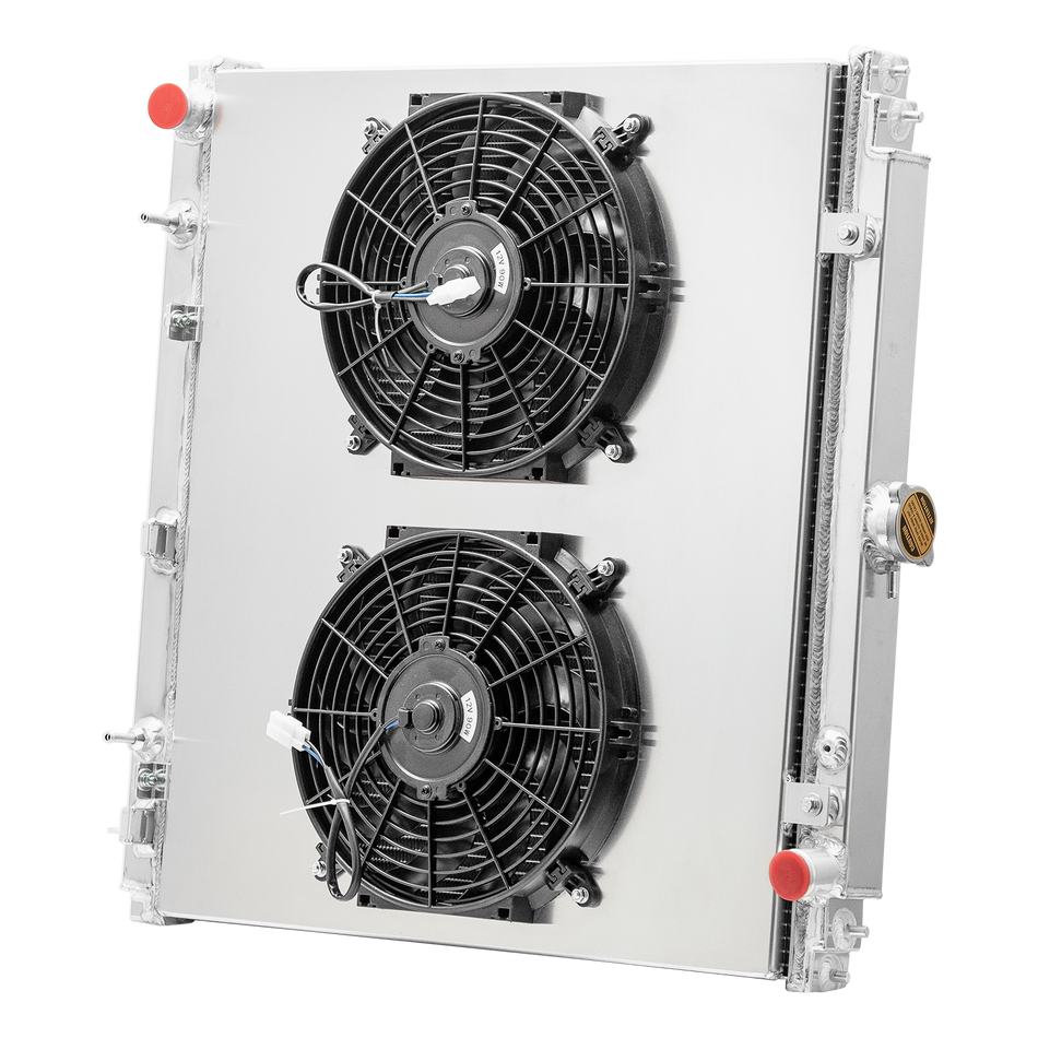ASI Performance 3-Row Radiator+Shroud Fan For 2005-18 Nissan Xterra Pathfinder Frontier 4.0 V6