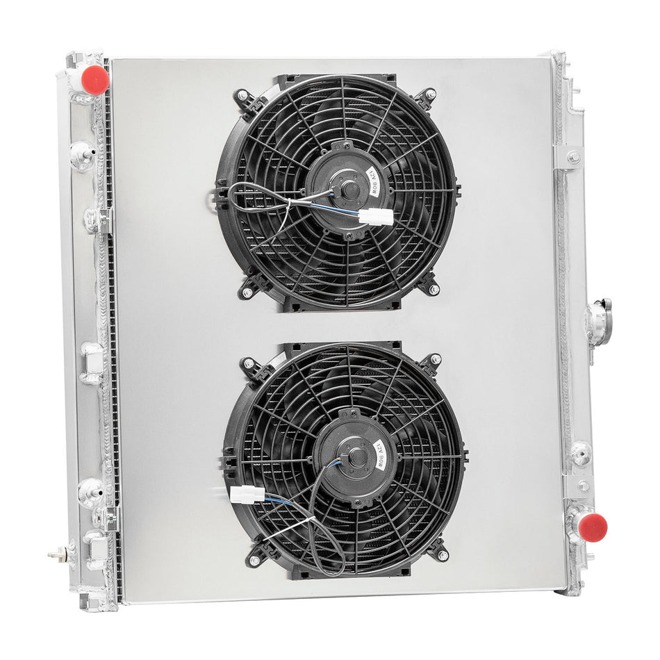 ASI Performance 3-Row Radiator+Shroud Fan For 2005-18 Nissan Xterra Pathfinder Frontier 4.0 V6