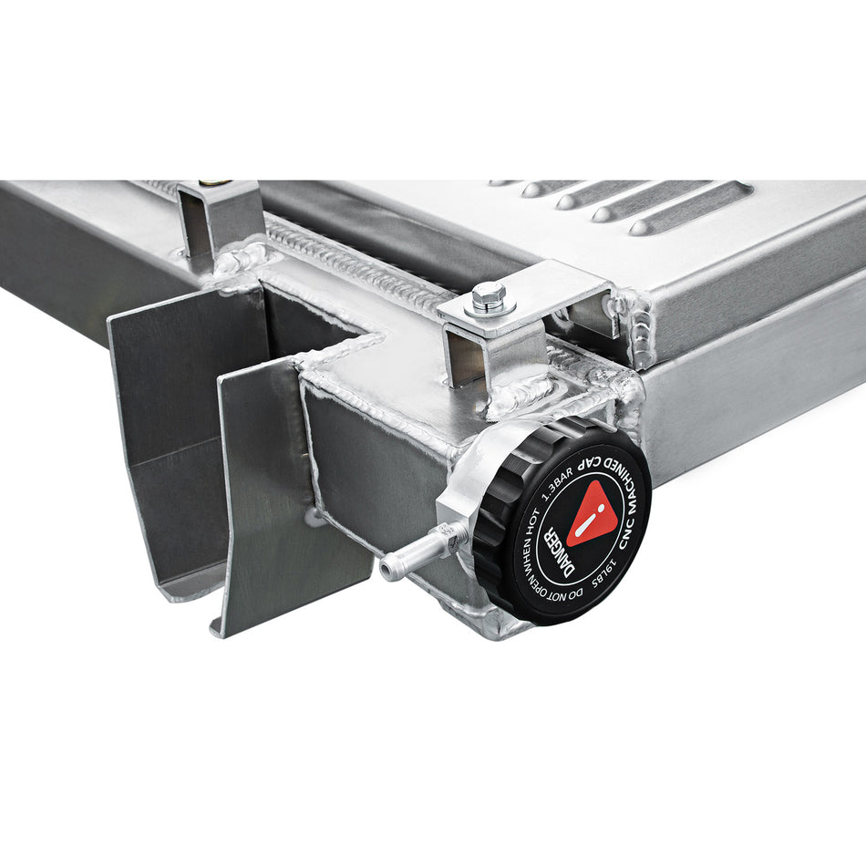 ASI Performance 4-Rows Radiator&Shroud Fan for 2010-2012 Dodge Ram 2500,3500 6.7L Cummins Diesel