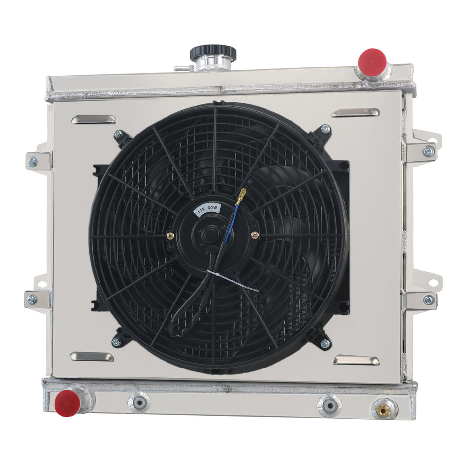 ASI Performance 3-Row Radiator Shroud Fan Relay Fit 1984-1995 Toyota 4Runner Pickup 2.4L AT