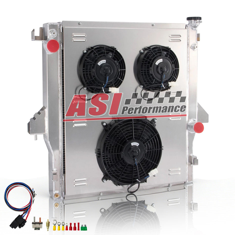 ASI Performance 3 Row Radiator Shroud Fan Relay For 2002-2006 Dodge Ram 1500 2500 3500 8.0L V10
