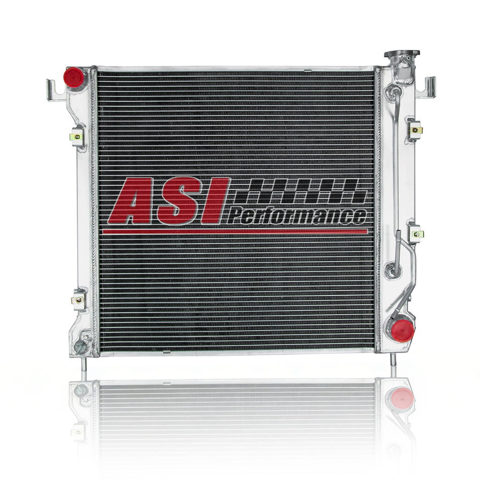Asi Performance 3 Rows Aluminum Radiator For 1997-1999 Dodge Dakota Durango 3.9L V6 5.2L 5.9L V8
