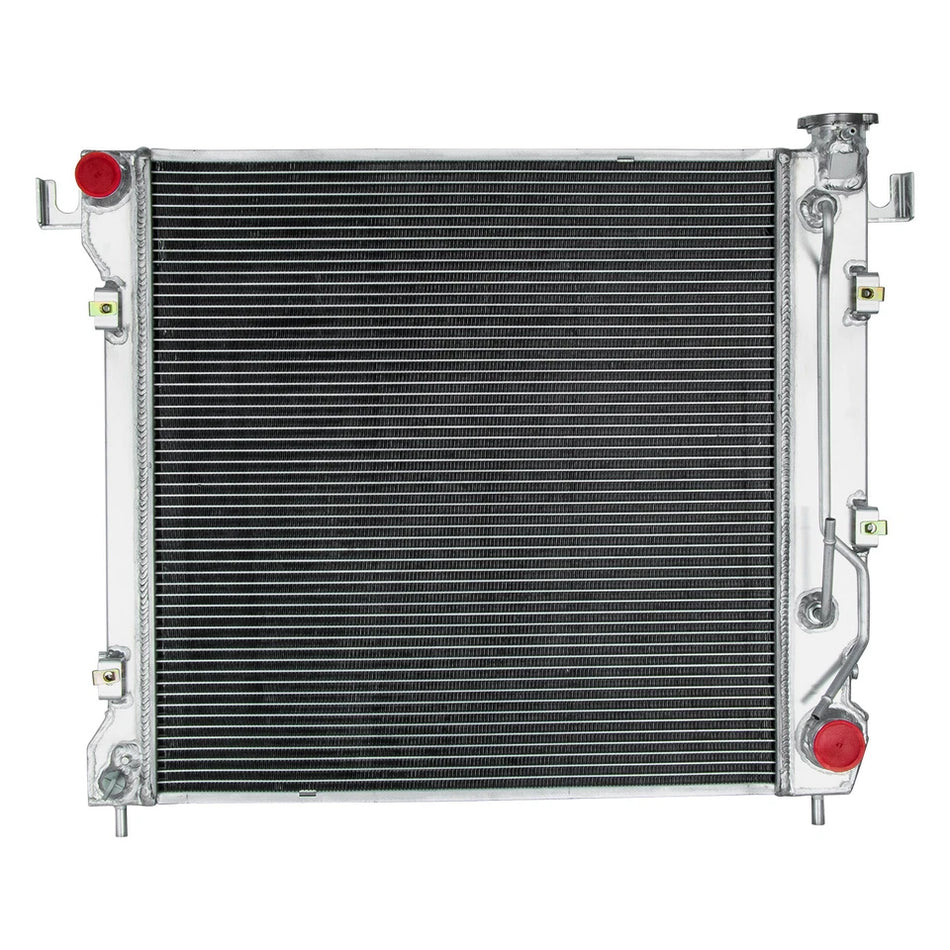 ASI Performance 4 Rows Aluminum Radiator For 1997-1999 Dodge Dakota 1998-2000 Durango 3.9L/5.2L