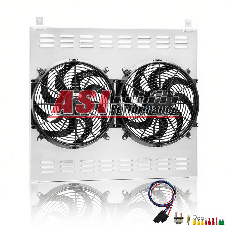ASI Performance Aluminum Shroud Electric Fan Relay For 2007-2014 Toyota Tundra 4.0L V6 Engine
