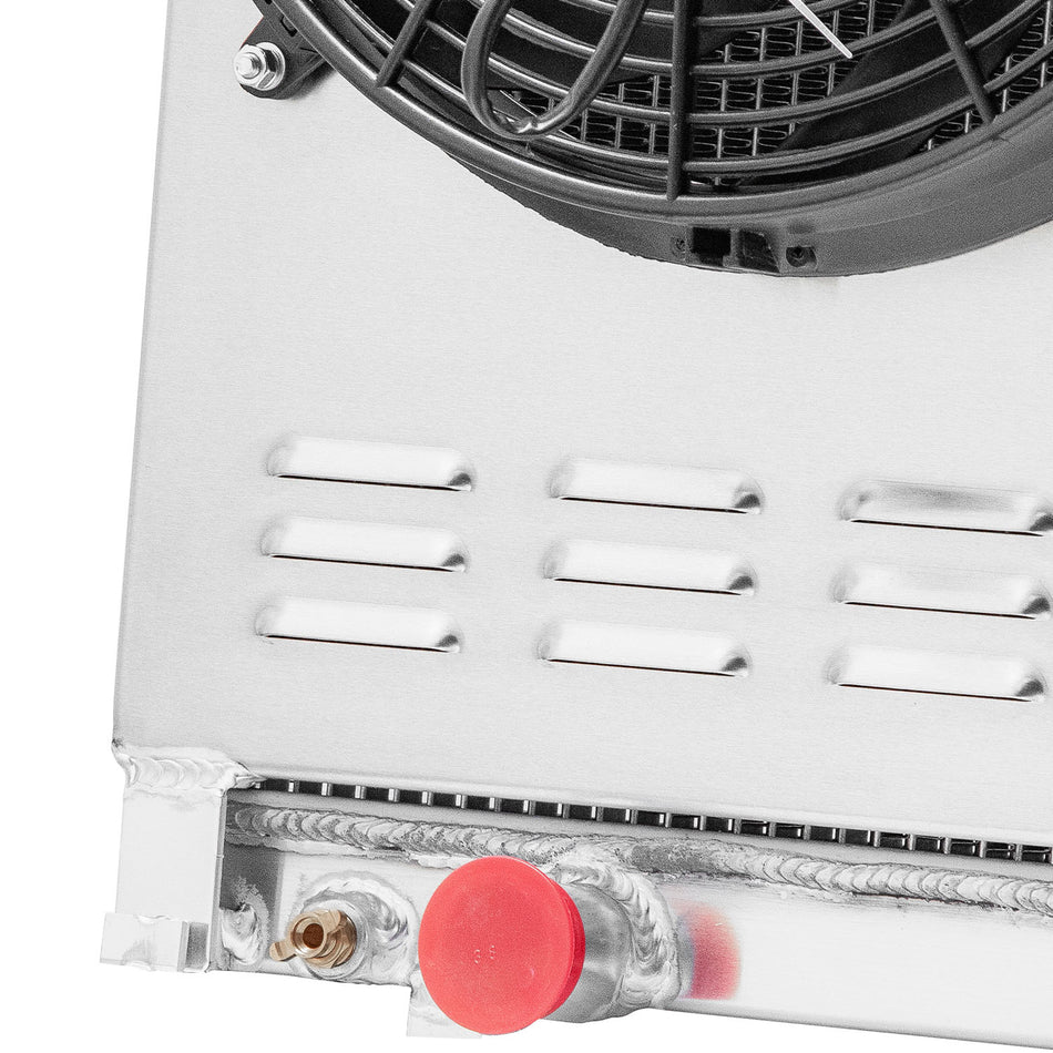 ASI Performance 3-Rows Aluminum Radiator Shroud Fan Relay For 2007-2014 Toyota Tundra 4.0L V6