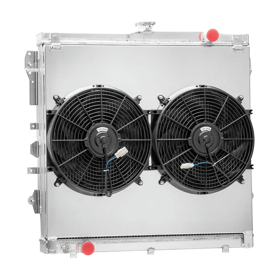 ASI Performance 3-Row Aluminum Radiator Shroud Fan For 2007-2014 Toyota Tundra 4.0L V6 Engine