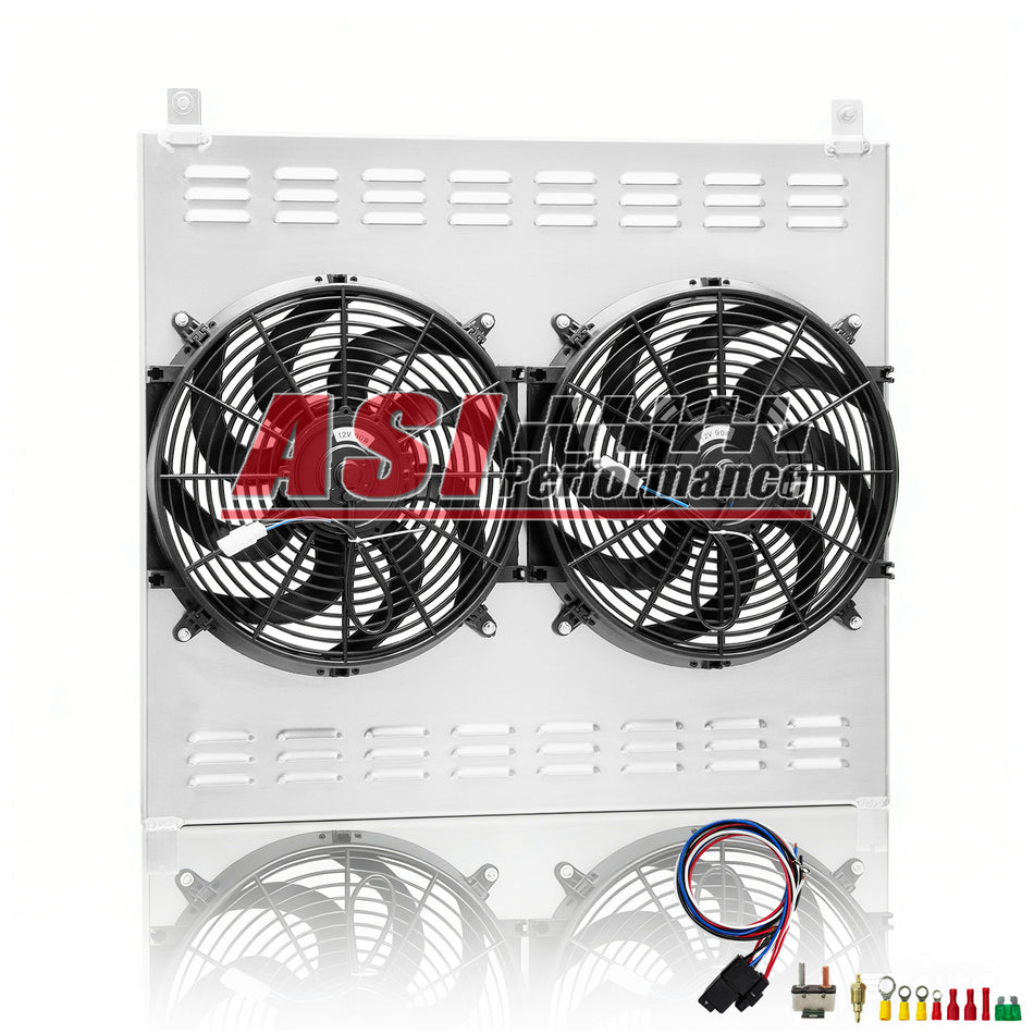 ASI Performance Aluminum Shroud Electric Fan Relay For 2007-2014 Toyota Tundra 4.0L V6 Engine