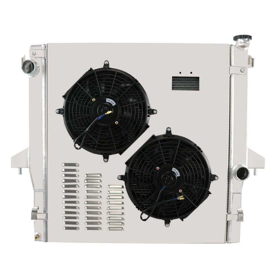 ASI Performance 3Row Aluminum Radiator&Shroud fan For 03-09 Dodge Ram 2500 3500 5.9L 6.7L