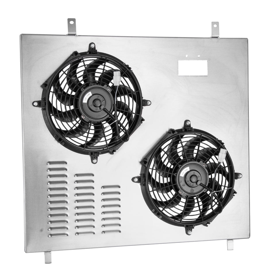 ASI Performance Aluminum Shroud Fan+Relay For 1999~2004 Ford F250 F350 F450 F550 6.8L 7.3L 2000