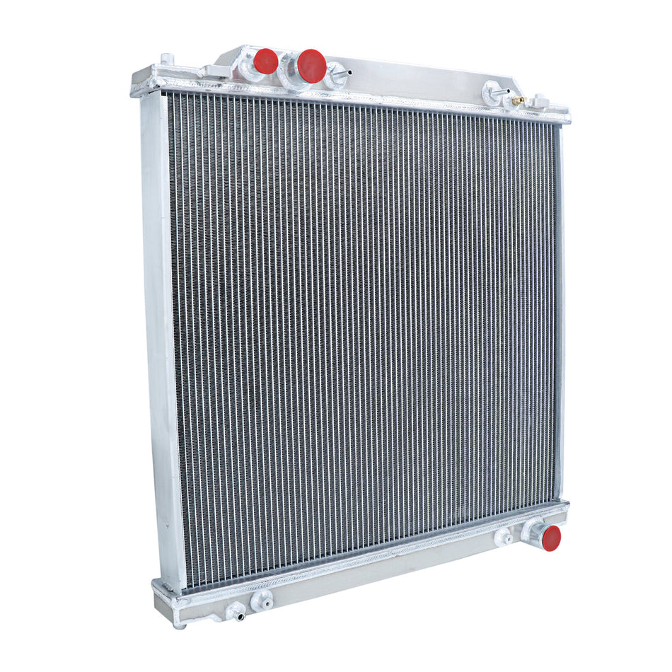ASI Performance For 1999-2005 Ford F250 F350 Super Duty 6.8L V8 7.3L V10 Aluminum 3 Row Radiator