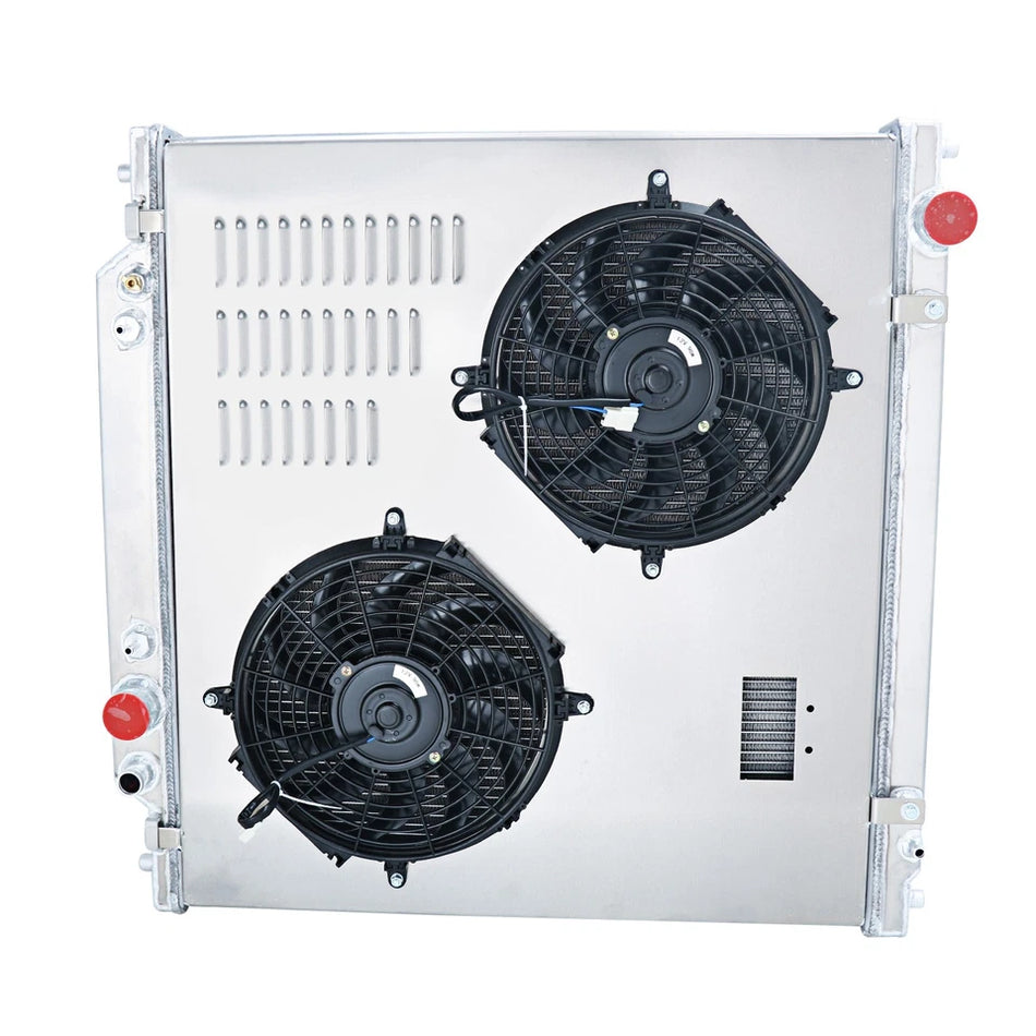 ASI Performance 3 Row Radiator Shroud Fan For 99-2005 Ford F250 F350 F450 6.8L 7.3L Powerstroke