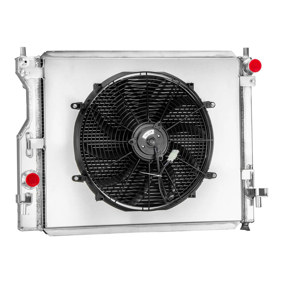 ASI Performance 4 Row Radiator Shroud Fan For 2005-2014 Ford Mustang 3.7 4.0 5.0 4.6 5.0L V6 V8