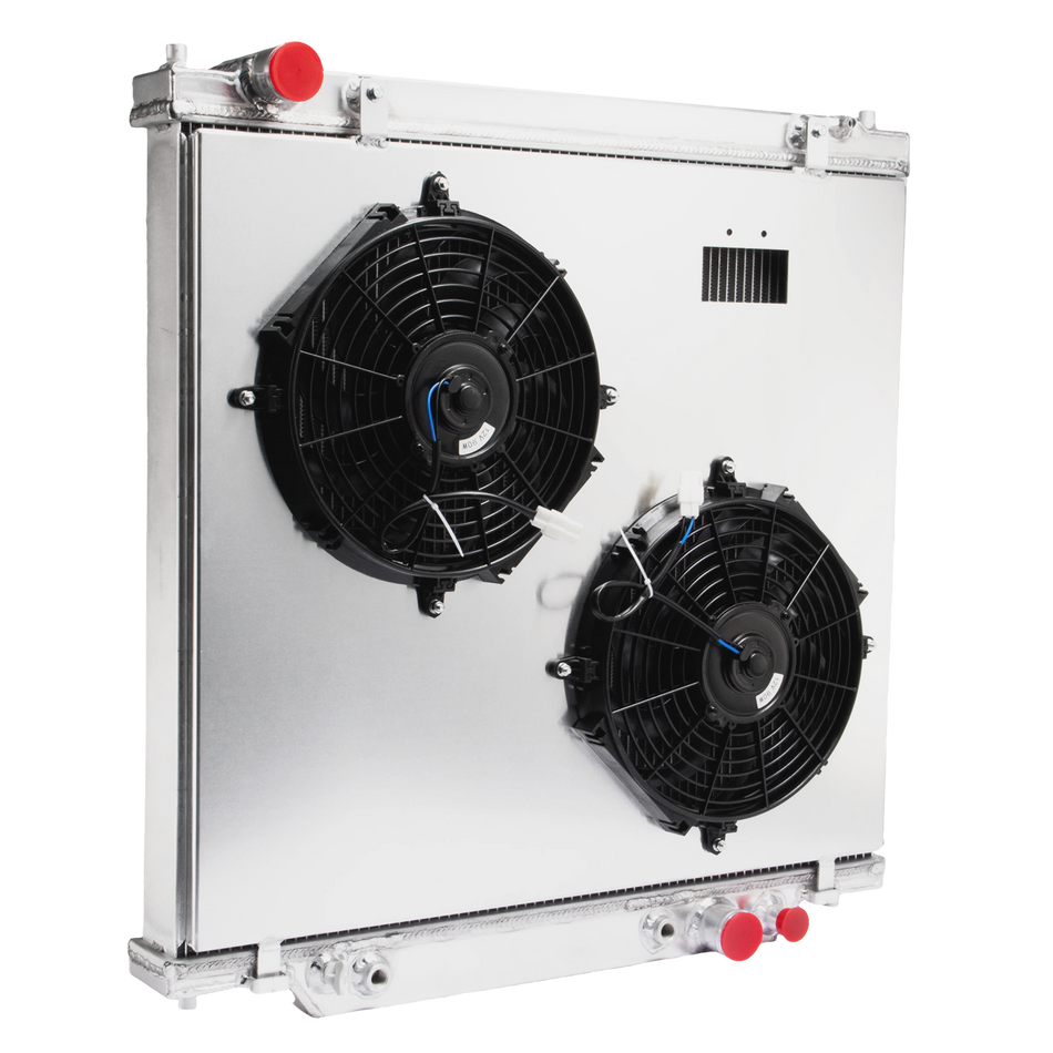 ASI Performance 4 Row Radiator+Shroud fan Fit 1999-200503 Ford F250 F350 6.8L 7.3L Powerstroke