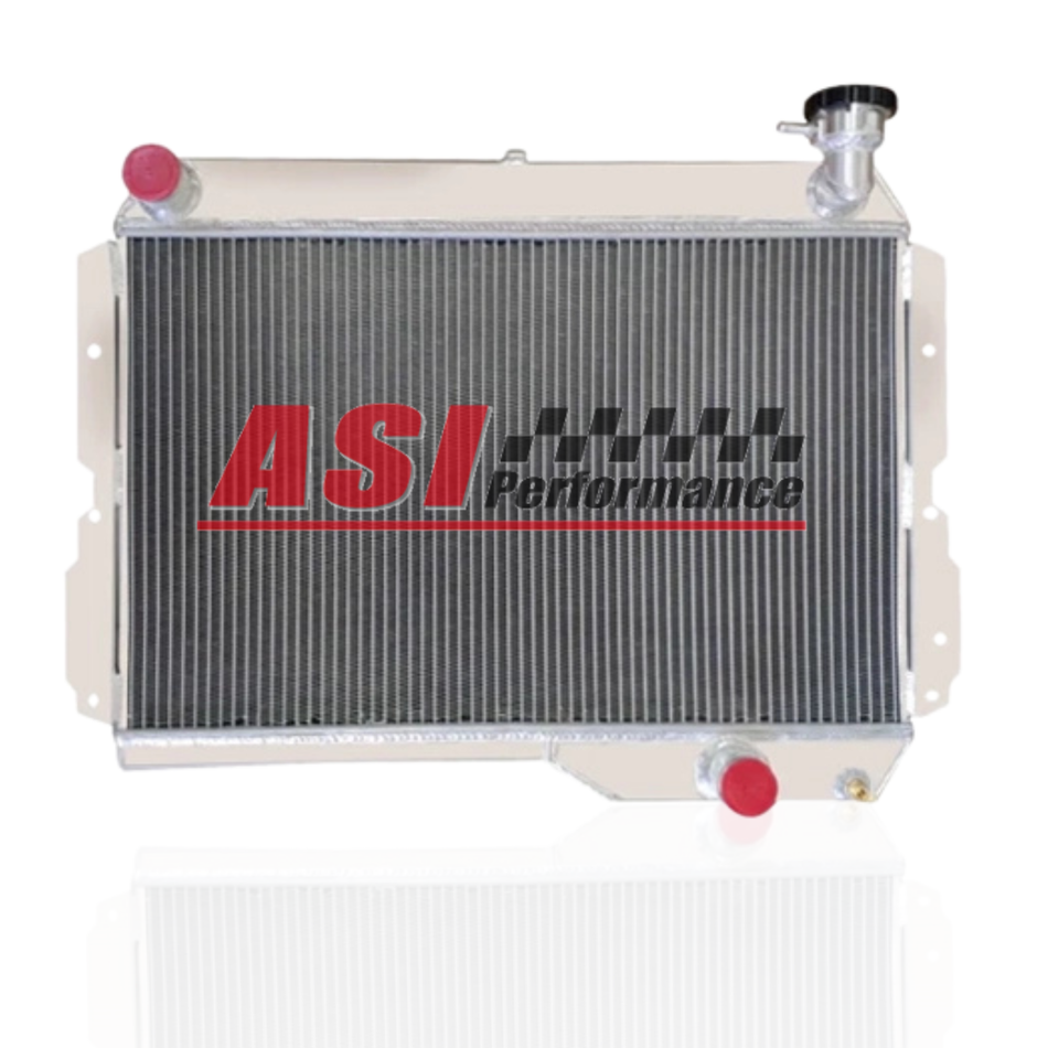 ASI Performance 4 Row Aluminum Radiator FIT 1980~1990 Toyota Land Cruiser FJ60 2F 4.2L L6 MT