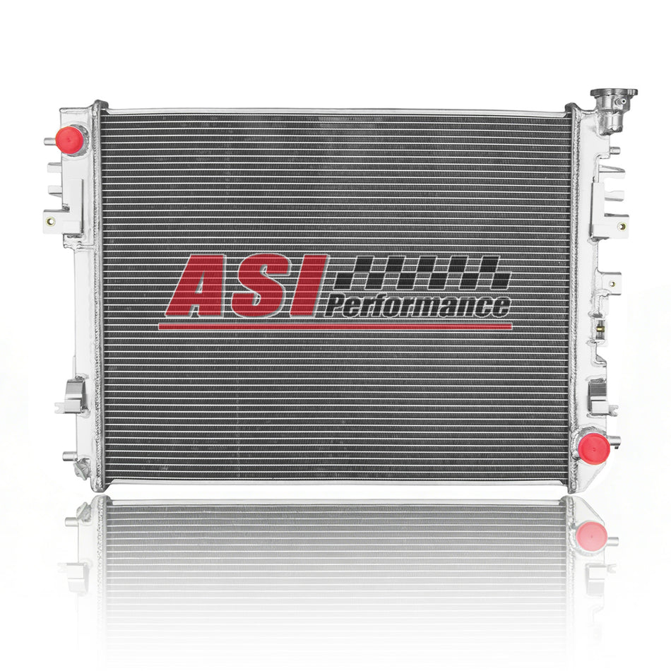 ASI Performance 4 Row Radiator For 2009-2018 Dodge Ram 1500 2500 3500 3.7L 4.7L 5.7L V6 V8 35.4 W x 23.6 H
