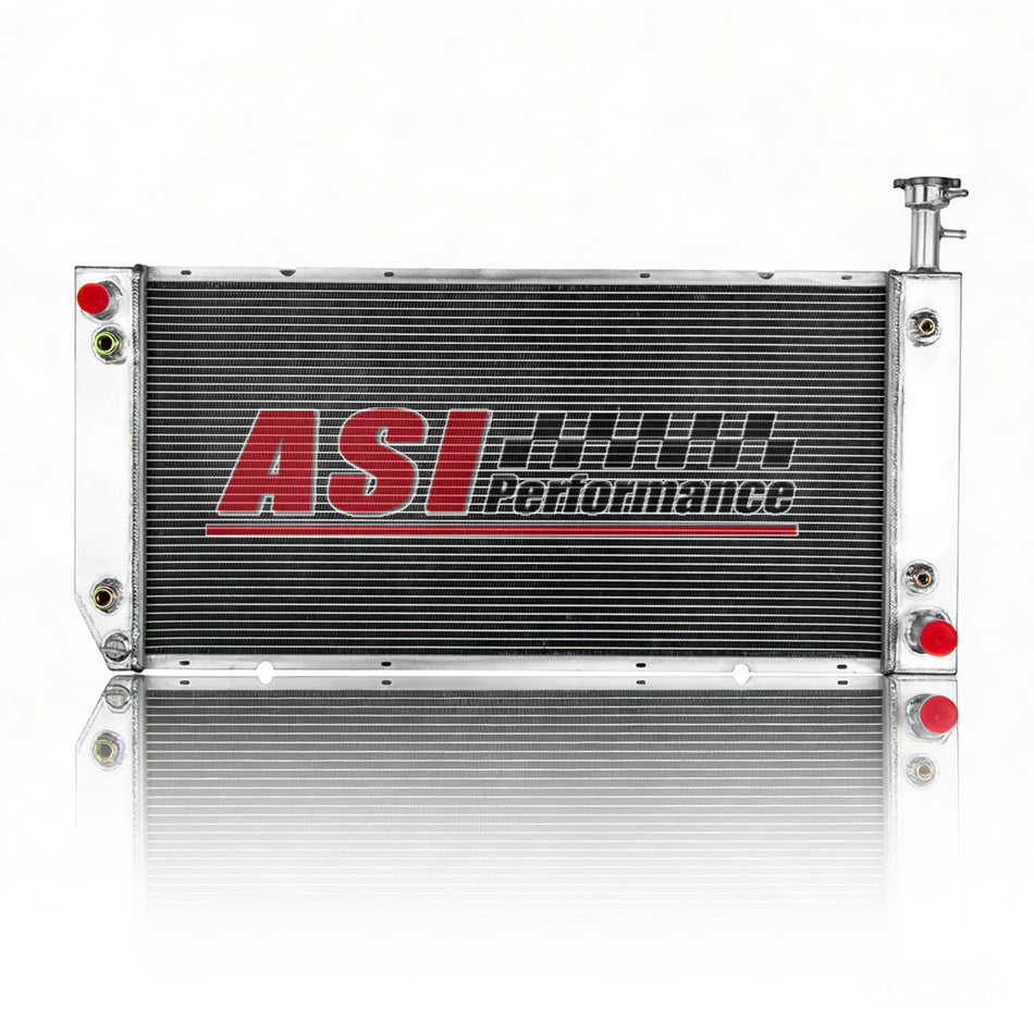 ASI Performance 4 Row Radiator For 2004-16 Chevy Express Van 2500 3500 GMC Savana V8 4.8L 6.0L 6.6