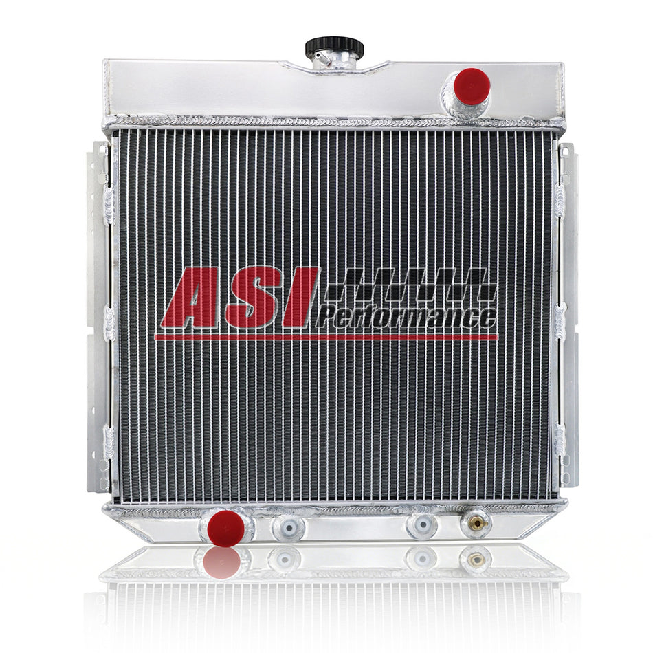 ASI Performance 4 Row Radiator For 67-73 1968 Ford Mustang Maverick Mercury Comet 2.8L 3.3L 4.1L