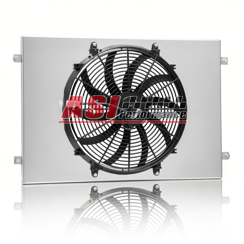ASI Performance Radiator Fan Shroud Kit Fits 73-74 DODGE CORONET CHARGER PLYMOUTH SATELLITE 7.2