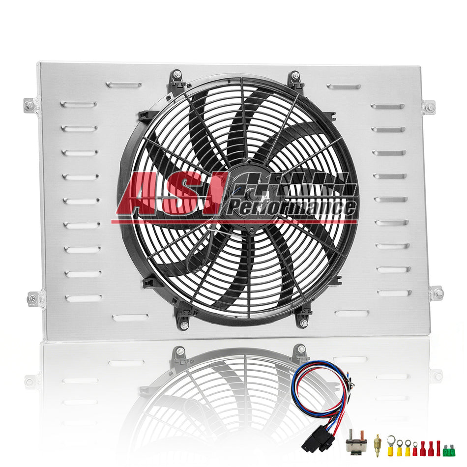 ASI Performance Aluminum Shroud Fan Relay For 73-74 Dodge Coronet /74 Plymouth Satellite 7.2L V8