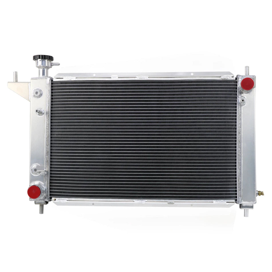 ASI Performance 4 Row Aluminum Radiator For 1994-1996 95 Ford Mustang 3.8L 5.0L V6 V8 AT MT