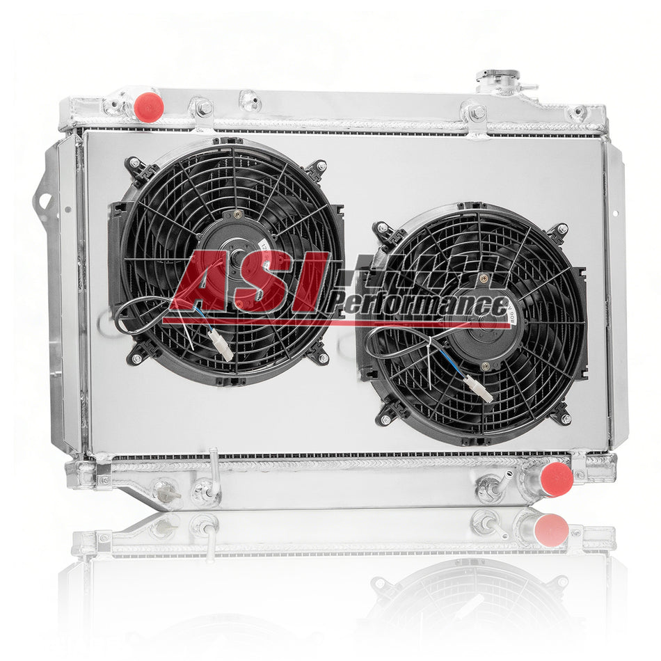 ASI Performance 3 Row Radiator Shroud Fan Fit 1993-97 Toyota Landcruiser 1996-97 Lexus LX450 AT