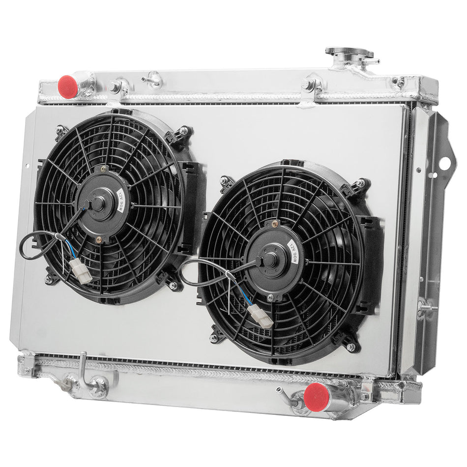 ASI Performance 3 Row Radiator Shroud Fan Fit 1993-97 Toyota Landcruiser 1996-97 Lexus LX450 AT