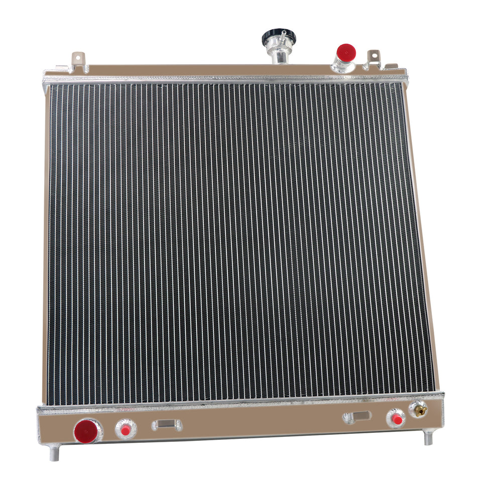 ASI Performance 4 Row Radiator for 2004-2012 NISSAN QX56 TITAN ,2005-15 INFINITI/ ARMADA 5.6 V8