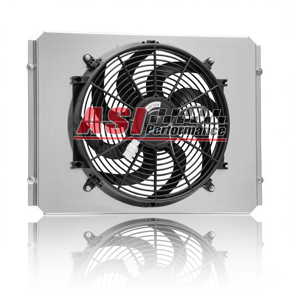 ASI Performance Shroud+Electric Fan for 1955-1957 Chevy Bel Air Small Block Big Block Engine