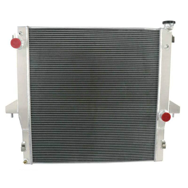ASI Performance 2 Row Aluminum Radiator Fit 2003-09 Dodge Ram 2500 3500 Cummins 5.9L/6.7L Diesel
