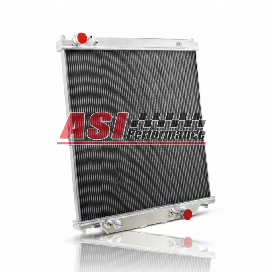 ASI Performance 2-Row Aluminum Radiator For 2003-07 ,2007 Ford F250 F350 F450 Super Duty 6.0L