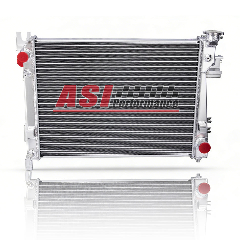 ASI Performance 2 Row Aluminum Radiator For 2004-08 Dodge Ram 1500 2500 3500 5.7L Hemi V8