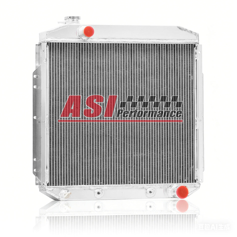 ASI Performance 4 ROW Aluminum Radiator For 53-1956 Ford F100 F250 F350 Chevy V8
