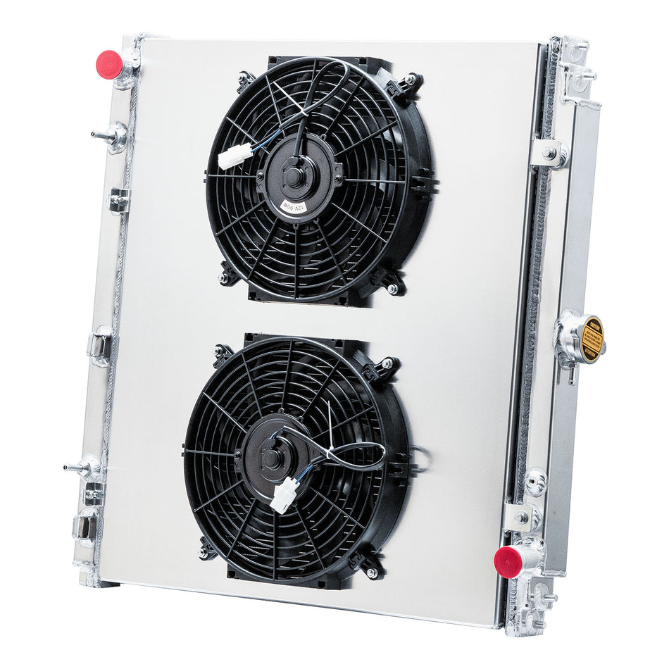 ASI Performance 2~Row Radiator Shroud&Fan Fit Nissan Frontier Pathfinder Xterrra 4.0L 5.6L 05-15