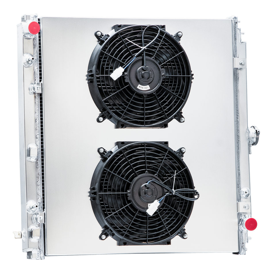ASI Performance 2~Row Radiator Shroud&Fan Fit Nissan Frontier Pathfinder Xterrra 4.0L 5.6L 05-15