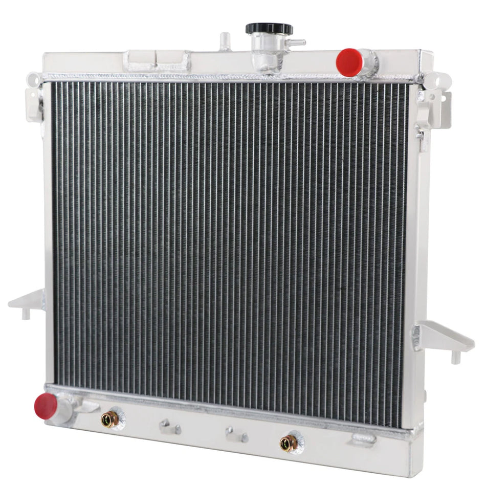ASI Performance 2 Row Radiator Shroud Fan For 06-2012 Chevy Colorado GMC Canyon Hummer H3 H3T