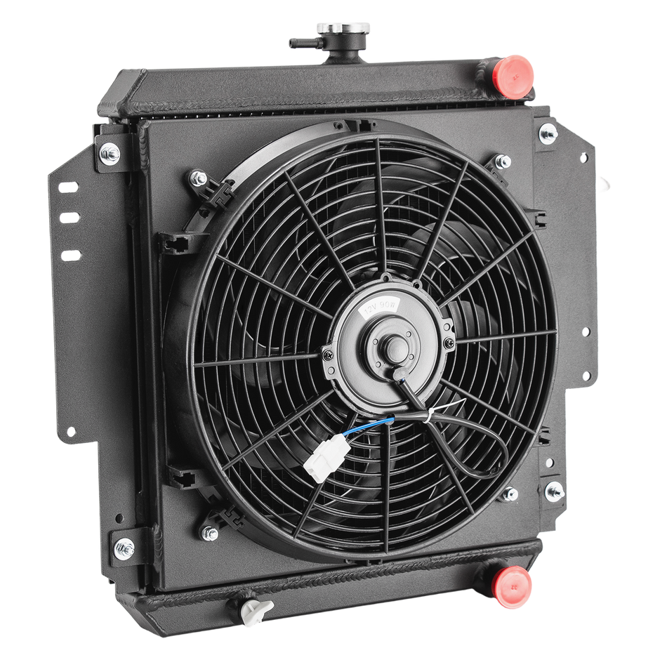 ASI Performance 2 Row Aluminum Radiator Shroud Fan Fit Suzuki Sierra 4WD SJ410 81-1996 Manual