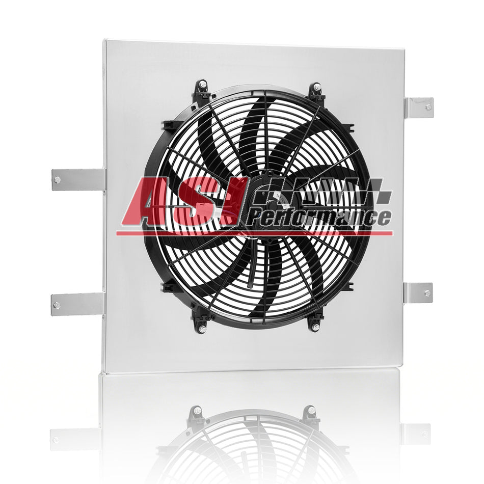 ASI Performance Shroud+Electric Fan For 1998-2000 Dodge Durango 1997-1999 Dakota 3.9L V6 5.2L V8