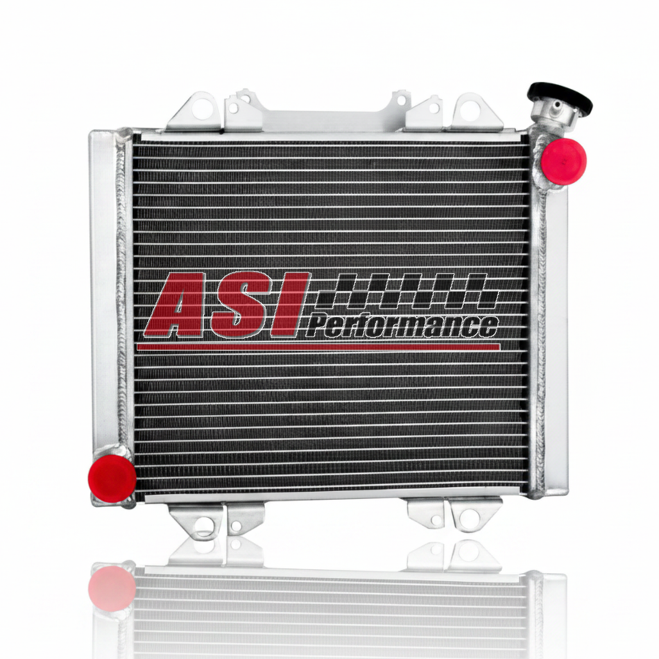 ASI Performance 2 Row Radiator Cooler For KAWASAKI KRF 750 TERYX KRF750 2010 2011 2012 2013