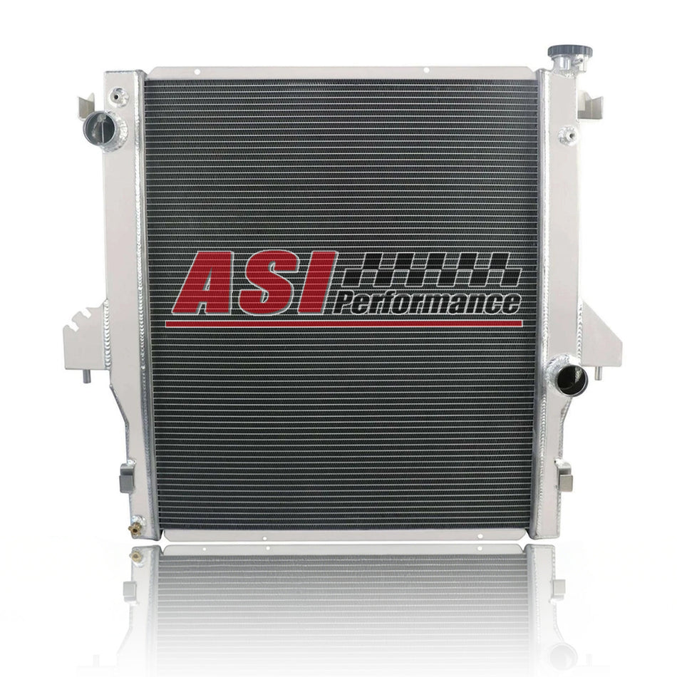 ASI Performance 2-Row Radiator Fit Dodge 2004-2006 Ram 1500 8.3L/2002-2003 Dodge Ram 2500 8.0L
