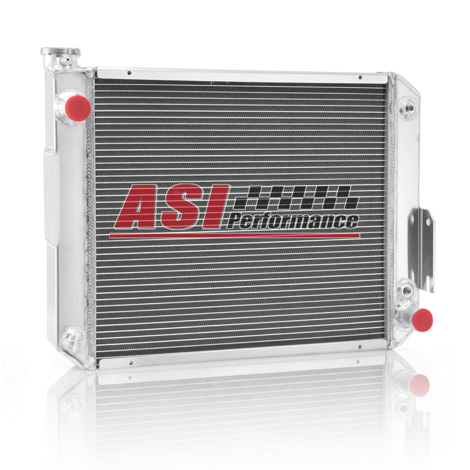ASI Performance 4-Row RadiatorFor Forklift Hyster Yale 2.6L Perkins Isuzu GM 2.4L-3.0L H45-65XM
